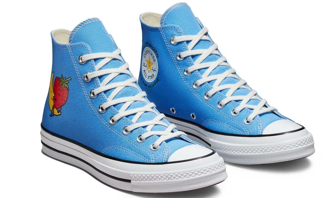 海外発売！Sky High Farm Workwear x CONVERSE CHUCK 70 HI "Sky Blue" (スカイハイ ファーム ワークウェア コンバース チャック 70 ハイ "スカイブルー")