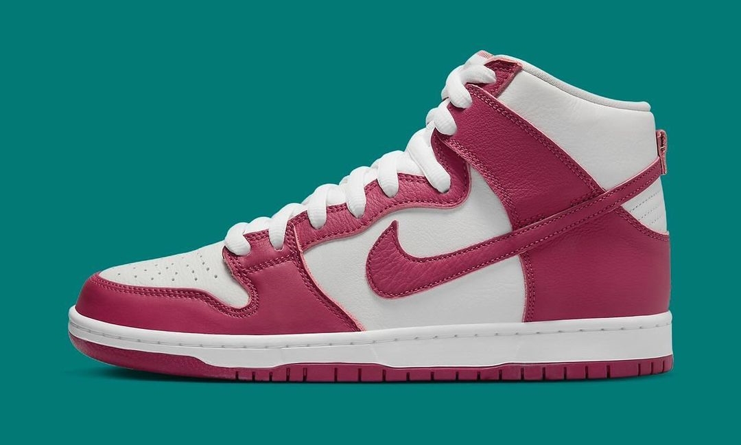 【国内 11/6 発売】ナイキ SB ダンク ハイ プロ ISO “ホワイト/スイートビート” (NIKE SB DUNK HIGH PRO ISO “White/Sweet Beet”) [DQ4485-600]