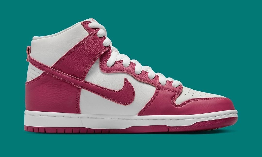 【国内 11/6 発売】ナイキ SB ダンク ハイ プロ ISO “ホワイト/スイートビート” (NIKE SB DUNK HIGH PRO ISO “White/Sweet Beet”) [DQ4485-600]