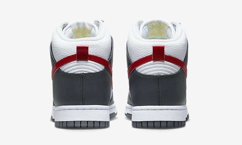 2022年 発売予定！ナイキ ダンク ハイ “フープスロゴ/ホワイト/グレー/レッド” (NIKE DUNK HIGH “Hoops Logo/White/Grey/Red”) [FD0668-001]