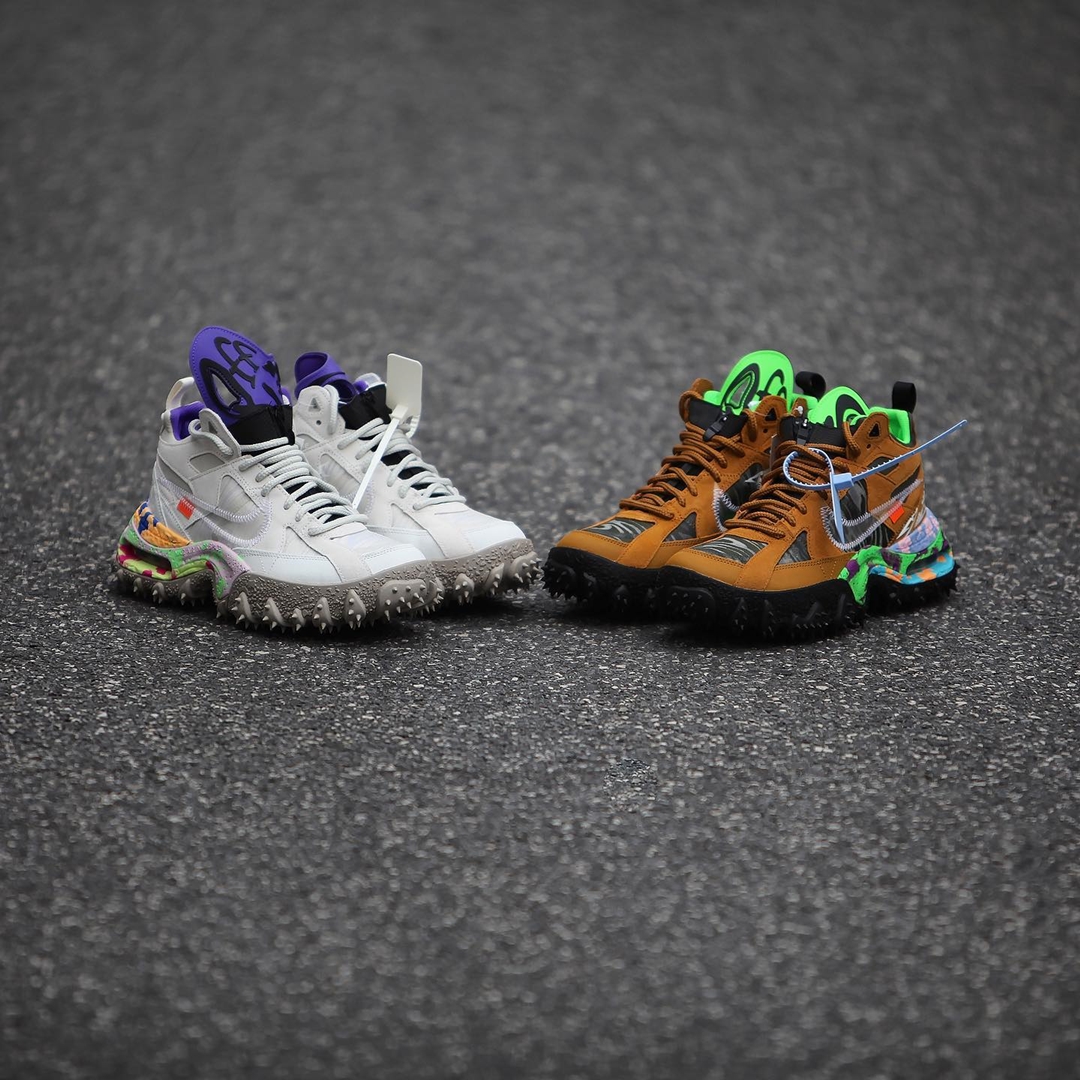 2022年 発売予定！OFF-WHITE x NIKE AIR TERRA FORMA (オフホワイト ナイキ エア テラ フォルマ) [DQ1615-100/DQ1615-700]