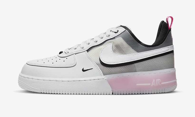 2022年 発売予定！ナイキ エア フォース 1 リアクト ロー “ホワイト/ピンク/ブラック” (NIKE AIR FORCE 1 REACT LOW “White/Pink/Black”) [DV0808-100]