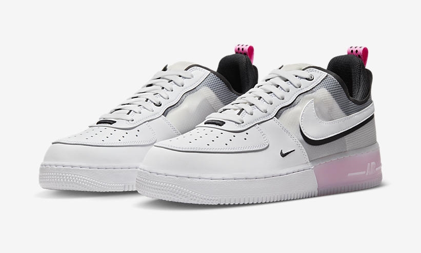 2022年 発売予定！ナイキ エア フォース 1 リアクト ロー “ホワイト/ピンク/ブラック” (NIKE AIR FORCE 1 REACT LOW “White/Pink/Black”) [DV0808-100]