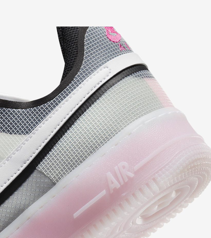 2022年 発売予定！ナイキ エア フォース 1 リアクト ロー “ホワイト/ピンク/ブラック” (NIKE AIR FORCE 1 REACT LOW “White/Pink/Black”) [DV0808-100]