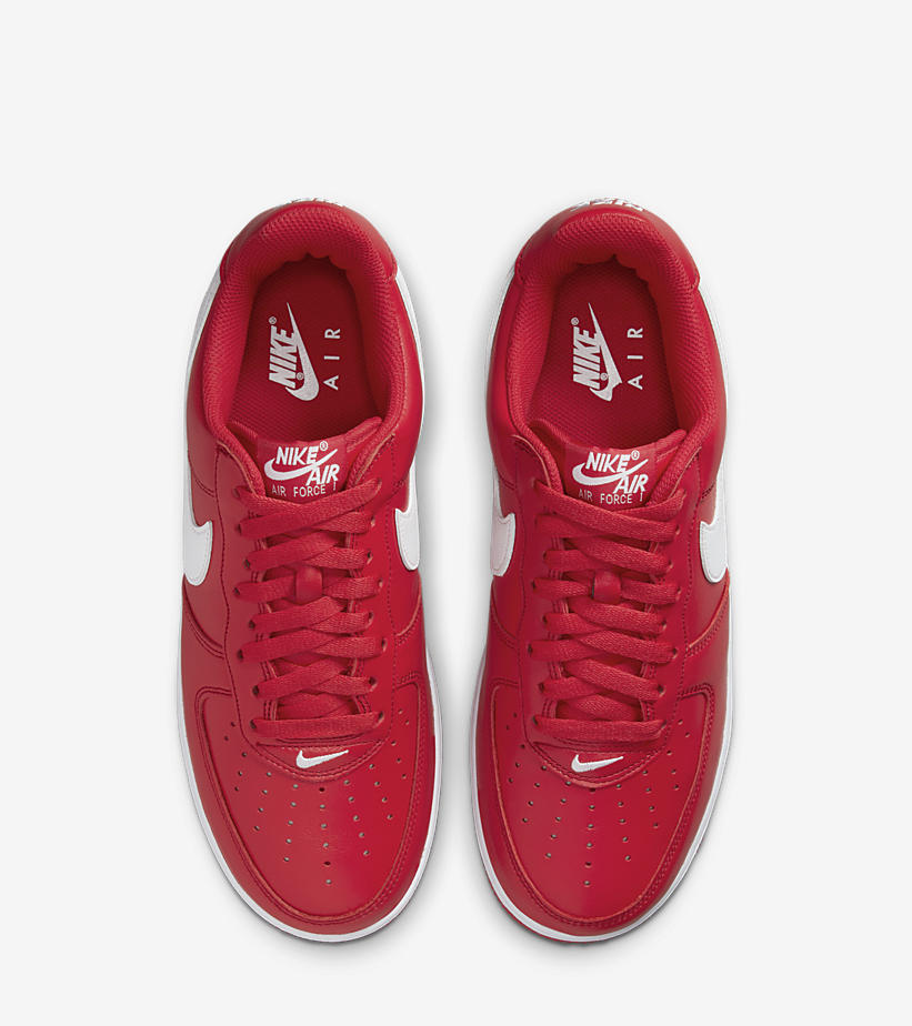 海外 1/12 発売予定！ナイキ エア フォース 1 ロー “ユニバーシティレッド/ホワイト” (NIKE AIR FORCE 1 LOW “University Red/White”) [FD7039-600]