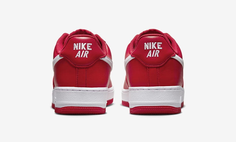 海外 1/12 発売予定！ナイキ エア フォース 1 ロー “ユニバーシティレッド/ホワイト” (NIKE AIR FORCE 1 LOW “University Red/White”) [FD7039-600]