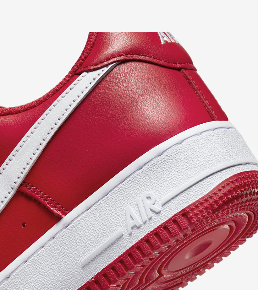 海外 1/12 発売予定！ナイキ エア フォース 1 ロー “ユニバーシティレッド/ホワイト” (NIKE AIR FORCE 1 LOW “University Red/White”) [FD7039-600]