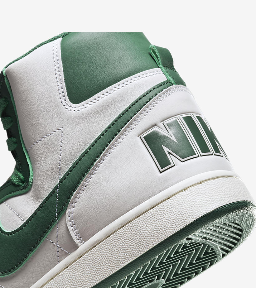 【国内 1/26 発売】ナイキ ターミネーター ハイ “スワン/ノーブルグリーン” (NIKE TERMINATOR HIGH “Swan/Noble Green”) [FD0650-100]