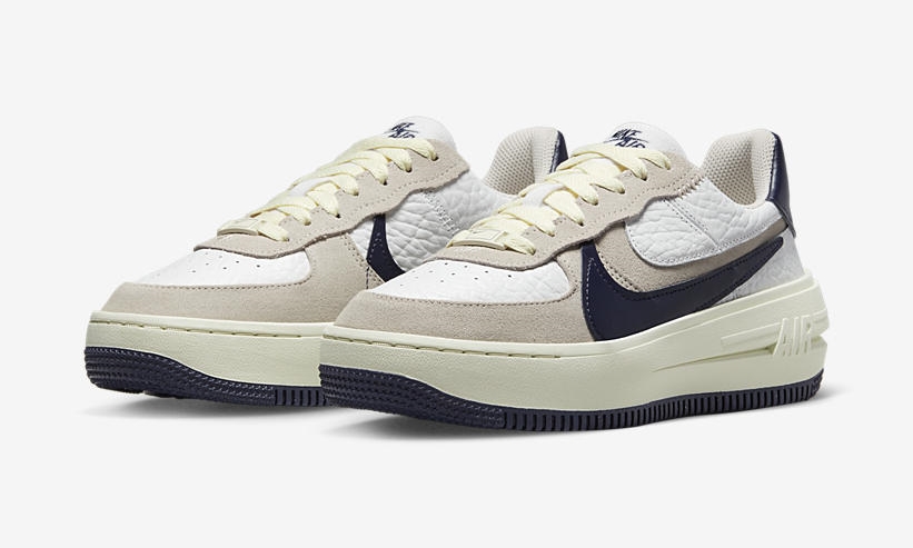 2022年 発売予定！ナイキ エア フォース 1 ロー プラットフォーム “ホワイト/ネイビー” (NIKE AIR FORCE 1 LOW PLTAFORM/PLT.AF.ORM “White/Navy”) [FB8481-100]