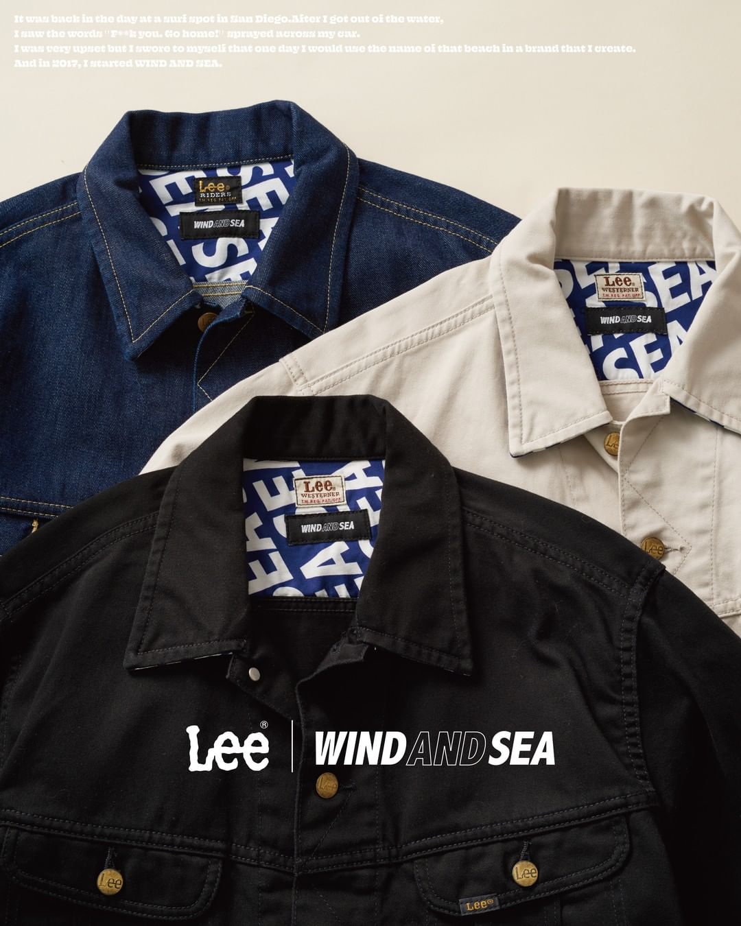 11/5 発売】LEE × WIND AND SEA 最新コラボ (リー ウィンダンシー