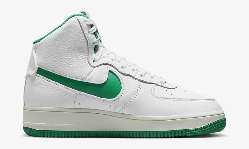 2022年 発売予定！ナイキ エア フォース 1 ハイ スカルプト “ホワイト/グリーン” (NIKE AIR FORCE 1 HIGH SCULPT “White/Green”) [DQ5007-100]