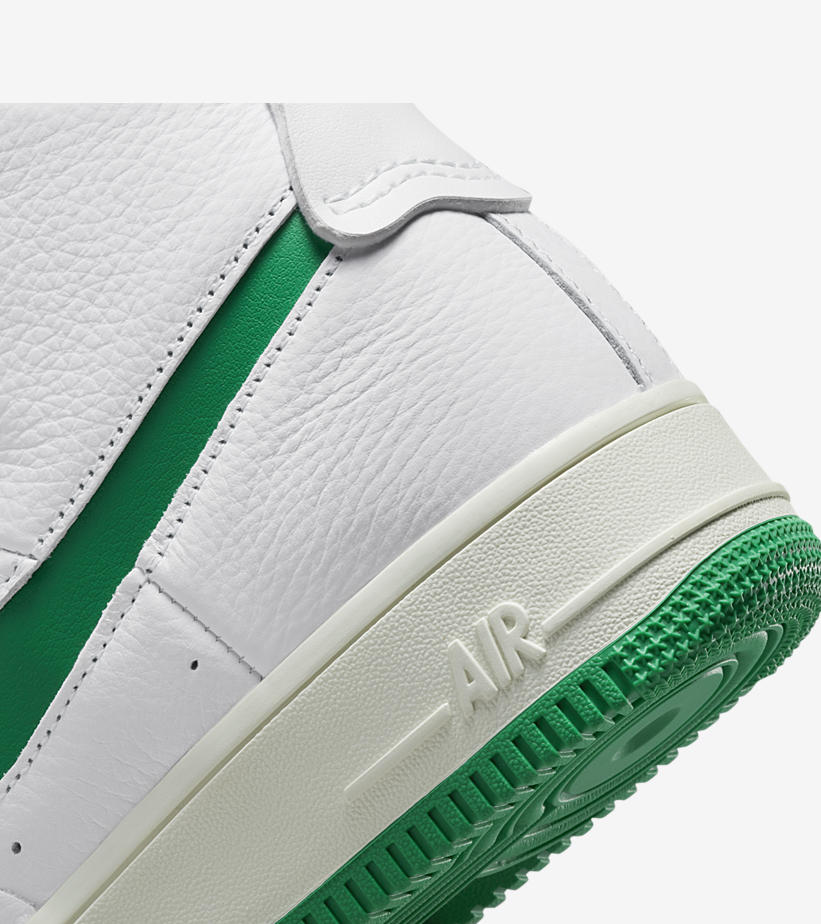 2022年 発売予定！ナイキ エア フォース 1 ハイ スカルプト “ホワイト/グリーン” (NIKE AIR FORCE 1 HIGH SCULPT “White/Green”) [DQ5007-100]