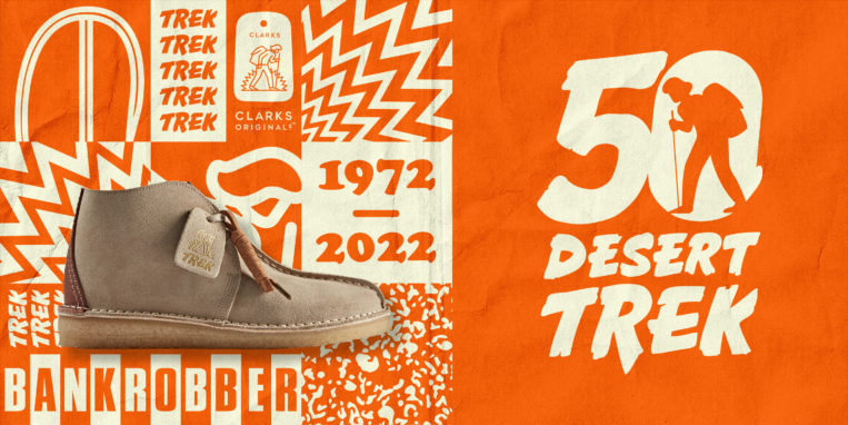 【国内 10/14 発売】全世界 7700足限定！Clarks Trek Hi 50周年 (クラークス トレック ハイ 50th)