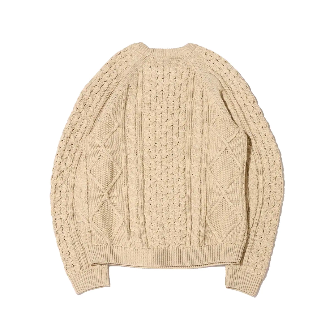 ケーブルニットセーター「AS M NL CABLE KNIT SWEATER LS」がナイキから10/22 発売 (NIKE) [DQ5177-010/DQ5177-206]