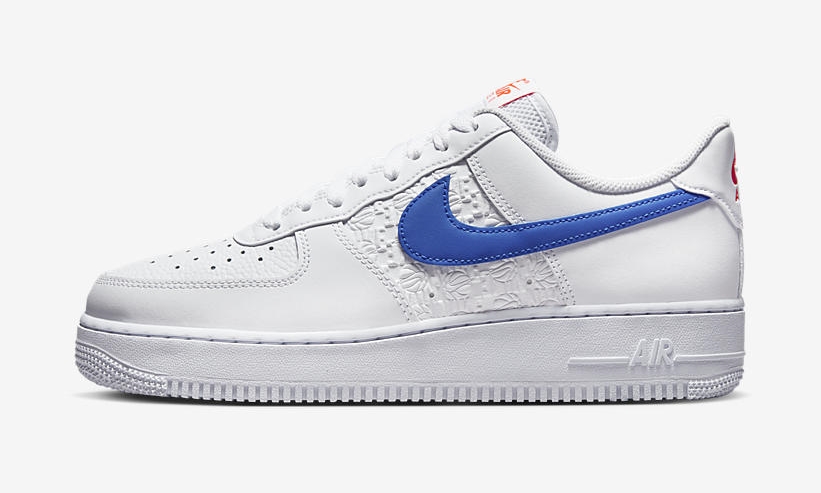 2022年 発売予定！ナイキ エア フォース 1 ロー “フープスロゴ/ホワイト/ブルー” (NIKE AIR FORCE 1 LOW “Hoops Logo/White/Blue”) [FD0667-100]