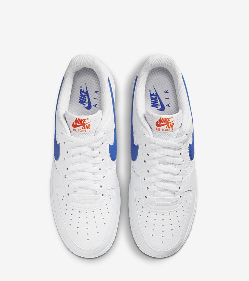 2022年 発売予定！ナイキ エア フォース 1 ロー “フープスロゴ/ホワイト/ブルー” (NIKE AIR FORCE 1 LOW “Hoops Logo/White/Blue”) [FD0667-100]