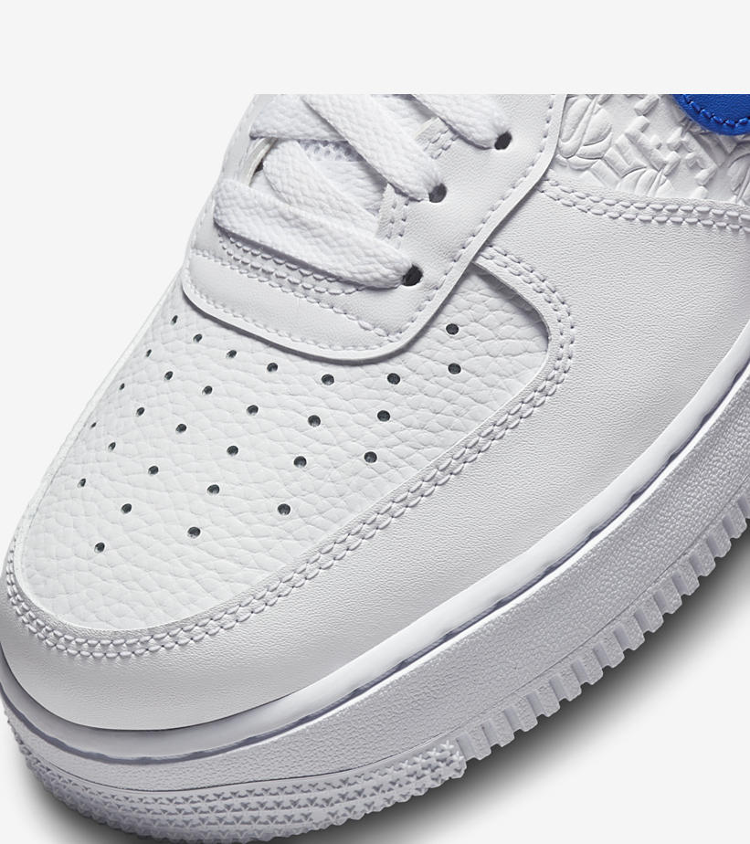 2022年 発売予定！ナイキ エア フォース 1 ロー “フープスロゴ/ホワイト/ブルー” (NIKE AIR FORCE 1 LOW “Hoops Logo/White/Blue”) [FD0667-100]