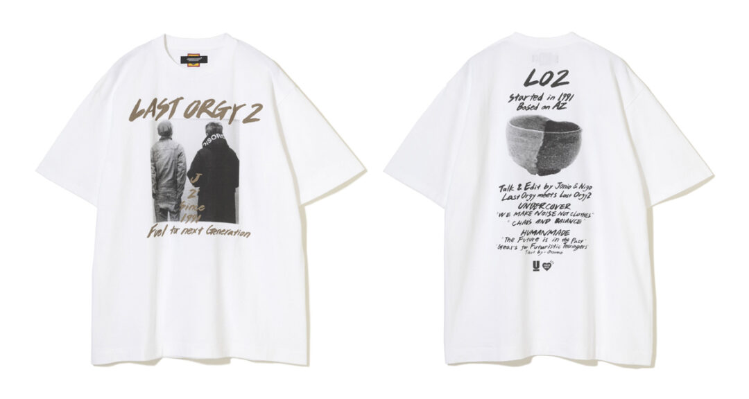 【国内 10/20 発売】UNDER COVER「高橋盾」とBAPE「NIGO」が手掛けていた「LAST ORGY 2/ラストオージー 2」2022 F/Wが近日展開！