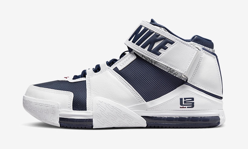 【国内 10/25 発売】ナイキ ズーム レブロン 2 “ユーエスエー/ミッドナイトネイビー” (NIKE ZOOM LEBRON II “USA/Midnight Navy”) [DR0826-100]