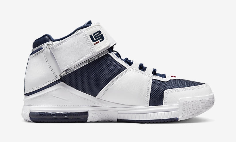 【国内 10/25 発売】ナイキ ズーム レブロン 2 “ユーエスエー/ミッドナイトネイビー” (NIKE ZOOM LEBRON II “USA/Midnight Navy”) [DR0826-100]