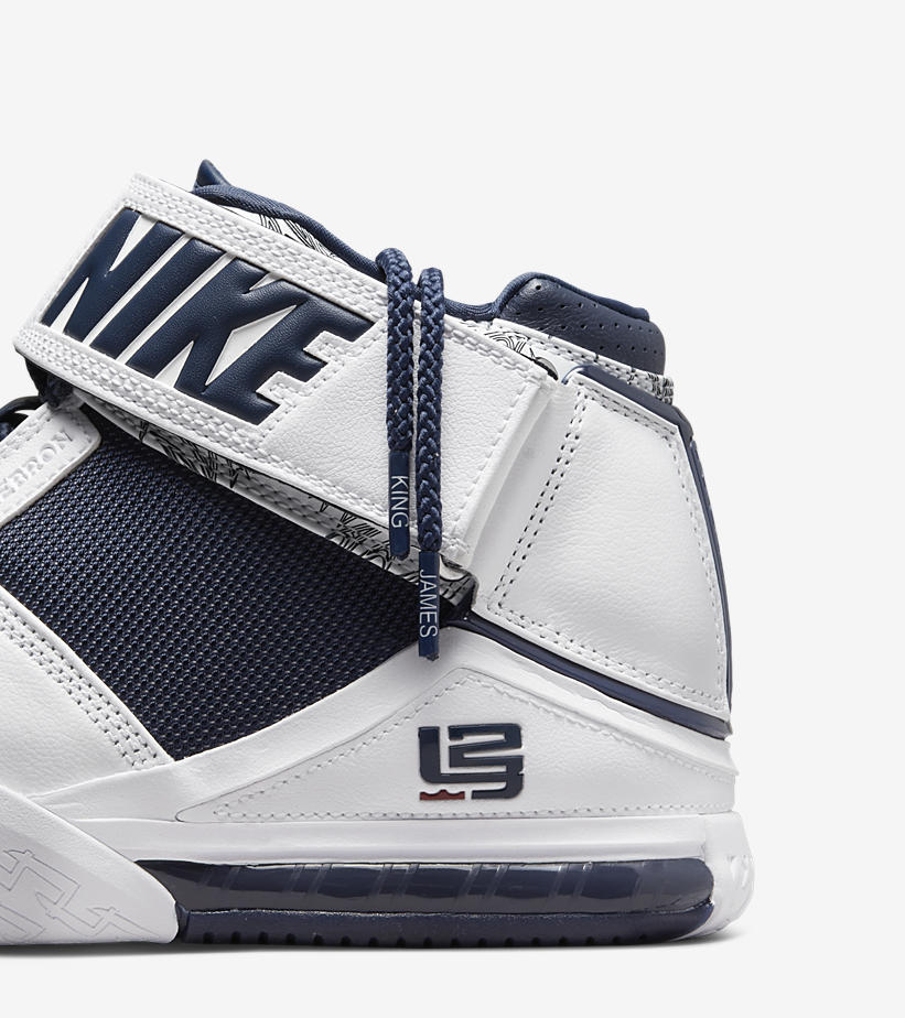 【国内 10/25 発売】ナイキ ズーム レブロン 2 “ユーエスエー/ミッドナイトネイビー” (NIKE ZOOM LEBRON II “USA/Midnight Navy”) [DR0826-100]