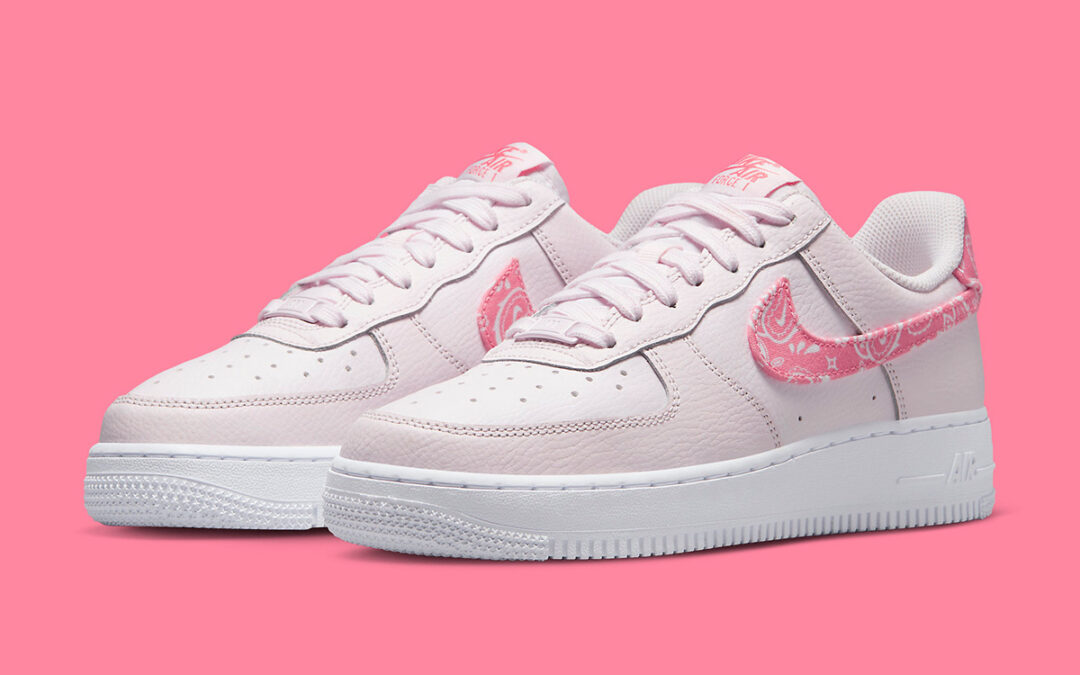 2022年 発売予定！ナイキ エア フォース 1 07 ロー "ピンクペイズリー" (NIKE AIR FORCE 1 07 LOW "Pink Paisley")