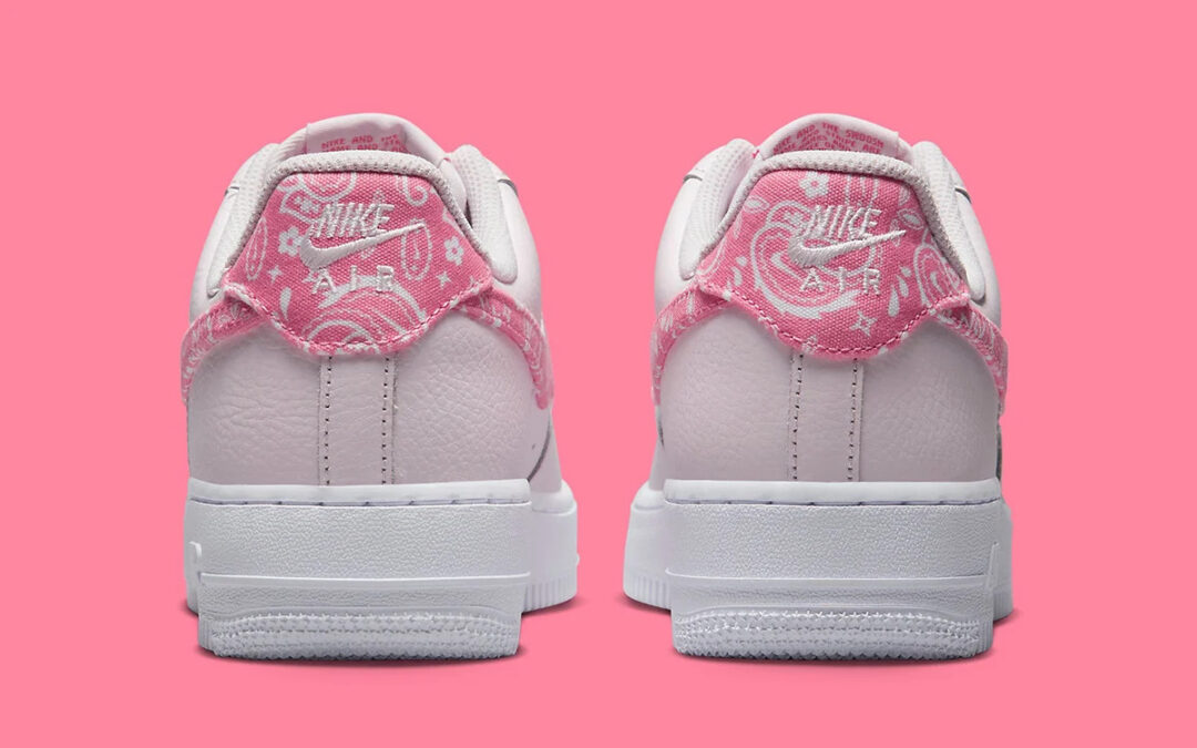 【国内 2/7、2/9 発売】ナイキ エア フォース 1 07 ロー “ピンクペイズリー” (NIKE AIR FORCE 1 07 LOW “Pink Paisley”) [FD1448-664]