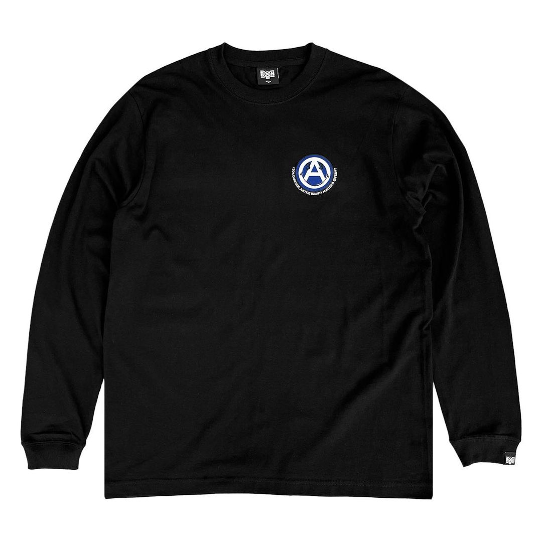 BOUNTY HUNTER × VERDY “ANARCHY & PEACE3” BLACK/BLUE L/S Teeが東京/仙台限定で10/14 発売 (バウンティーハンター ヴェルディ)