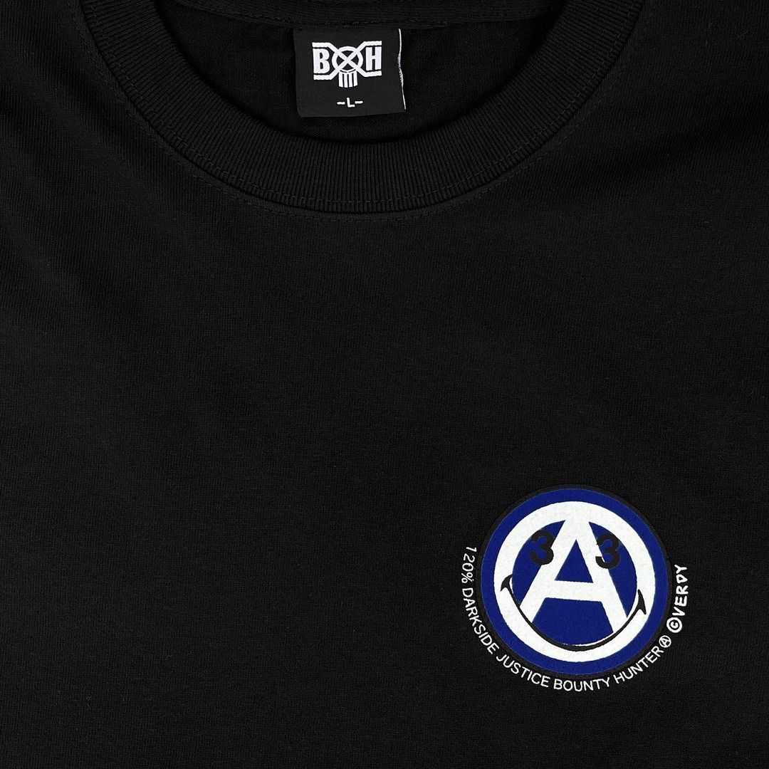 BOUNTY HUNTER × VERDY “ANARCHY & PEACE3” BLACK/BLUE L/S Teeが東京/仙台限定で10/14 発売 (バウンティーハンター ヴェルディ)