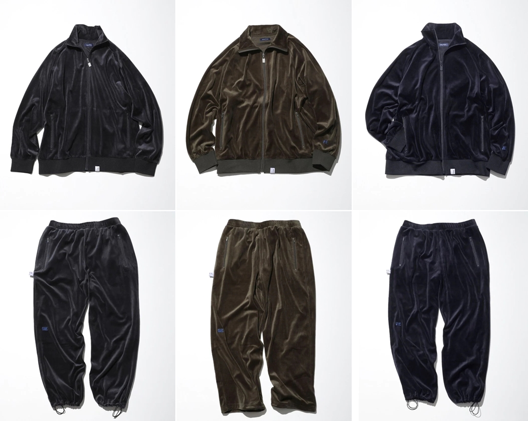 "Velour Track Jacket/Pants"がスタイリストの長谷川昭雄氏のディレクションのもとにリスタートした「NAUTICA/ノーティカ」から発売 (ノーティカ)