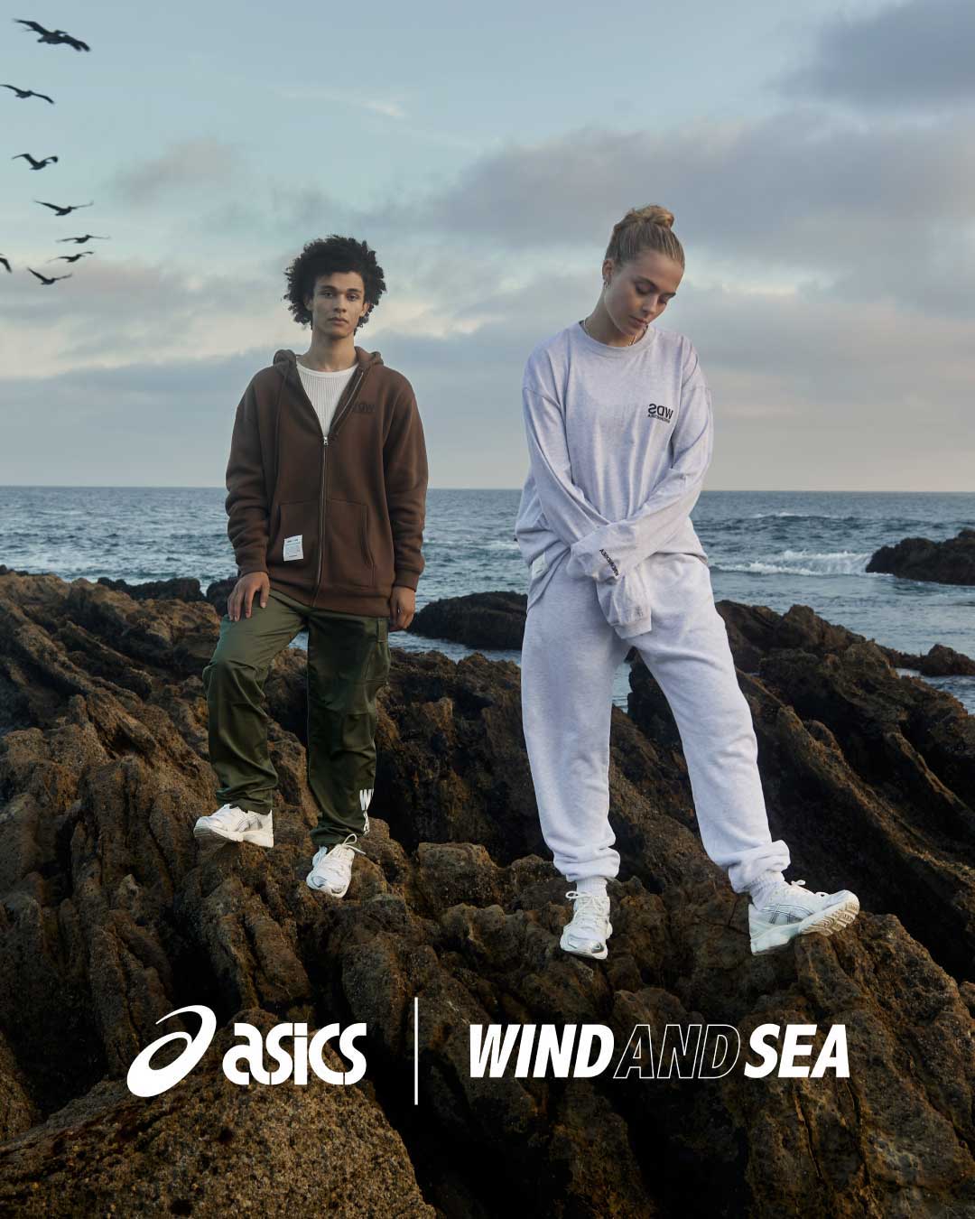 【10/22 発売】ASICS GEL-NIMBUS 9 × WIND AND SEA 最新コラボ (アシックス ゲル-ニンバス 9 ウィンダンシー)