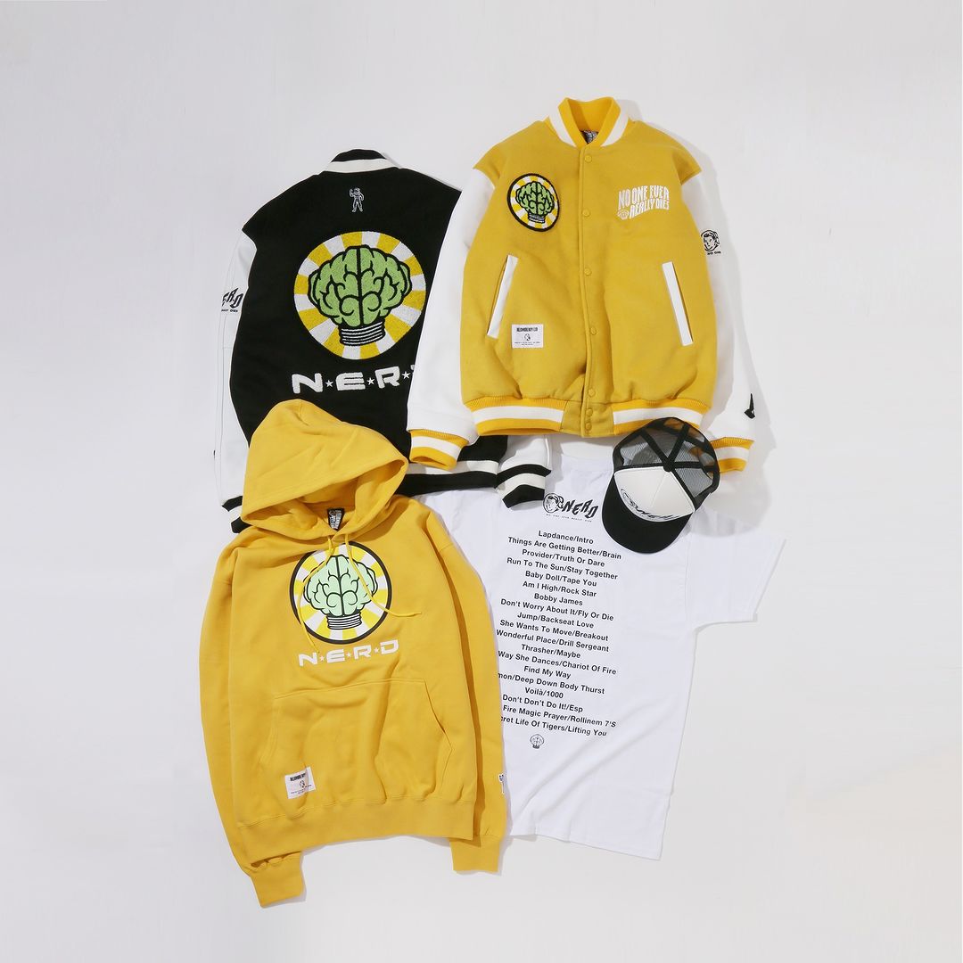 BILLIONAIRE BOYS CLUB x N.E.R.D カプセルコレクションが10/29 発売 (ビリオネア ボーイズ クラブ)