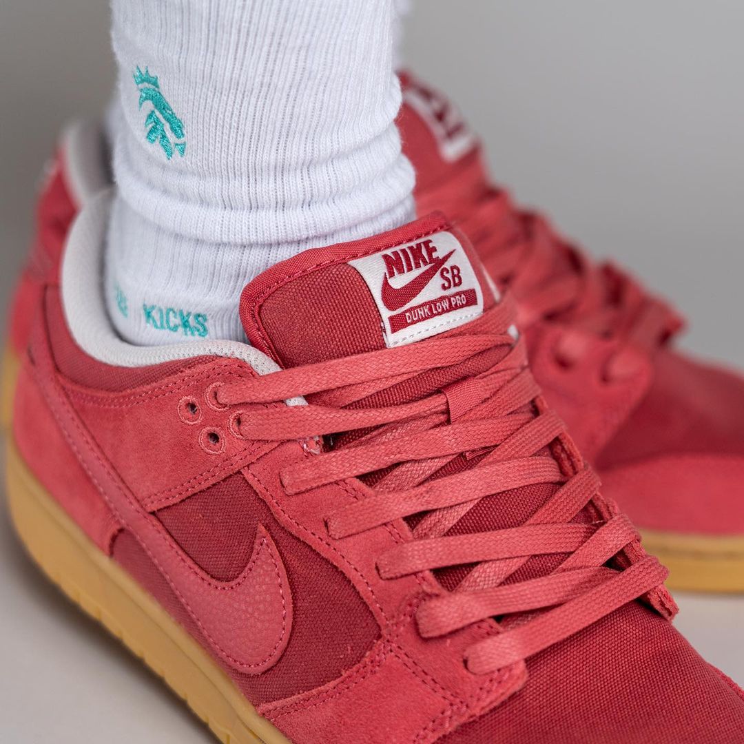 【国内 1/19 発売】ナイキ SB ダンク ロー プロ “アドビレッド/ガム” (NIKE SB DUNK LOW PRO “Adobe Red/Gum”) [DV5429-600]