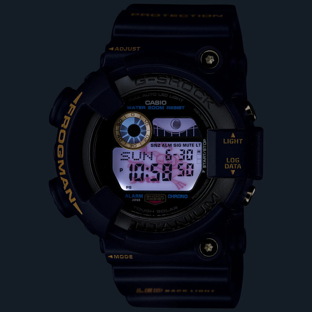 G-SHOCK「FROGMAN/フロッグマン」の30周年を記念し、二代目FROGMAN DW-8200を復刻したスペシャルモデル「GW-8230B-9AJR」が登場 (Gショック ジーショック)