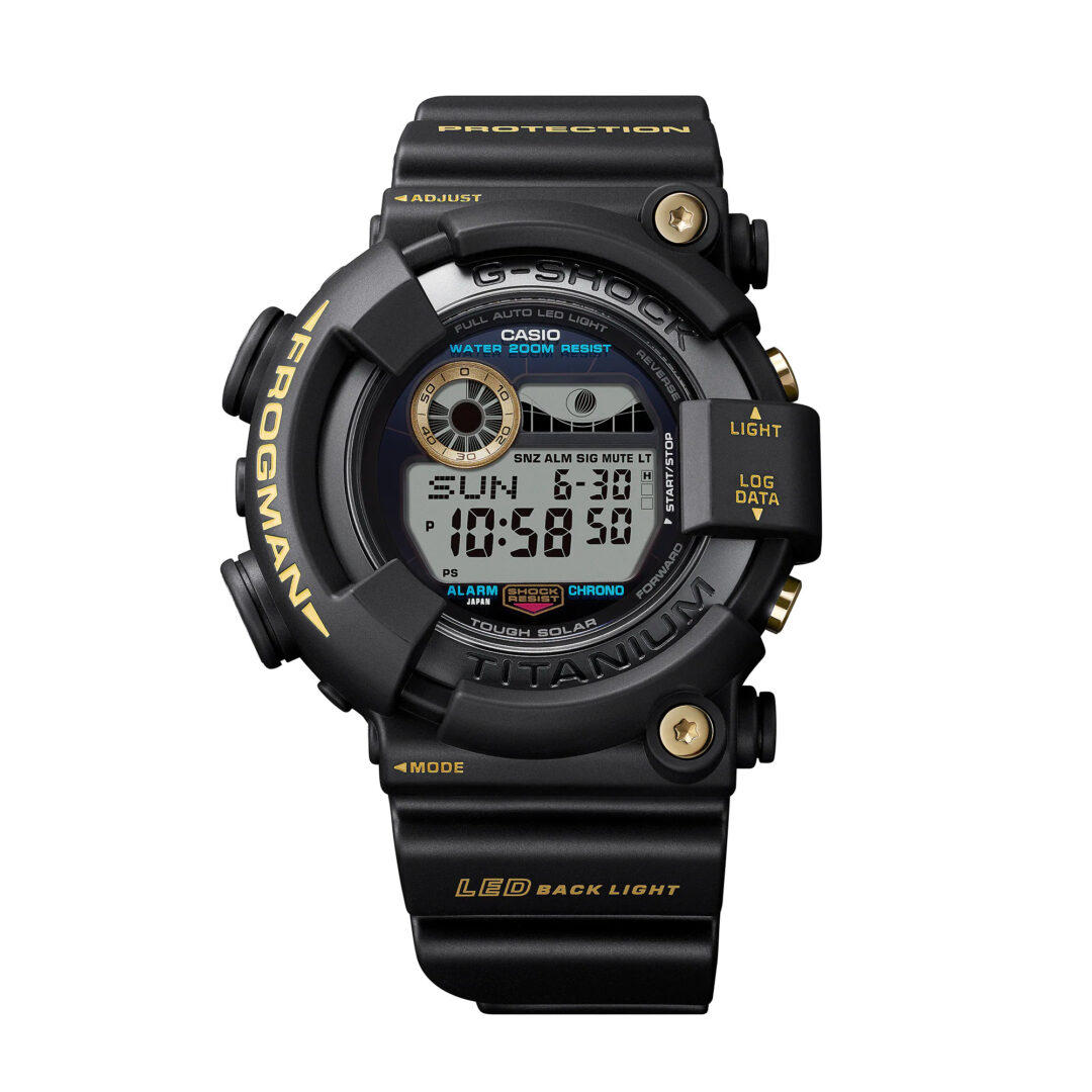 G-SHOCK「FROGMAN/フロッグマン」の30周年を記念し、二代目FROGMAN DW-8200を復刻したスペシャルモデル「GW-8230B-9AJR」が登場 (Gショック ジーショック)