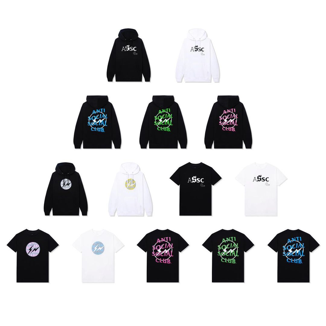 【日本時間 10/16 00:00 発売】FRAGMENT × Anti Social Social Club 最新コラボが10/15 発売 (フラグメント アンチ ソーシャル ソーシャル クラブ 藤原ヒロシ)