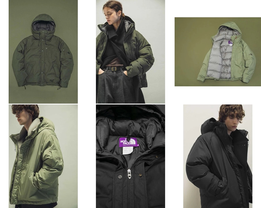 11月中旬発売】THE NORTH FACE PURPLE LABEL × monkey time 65/35 SRT ...