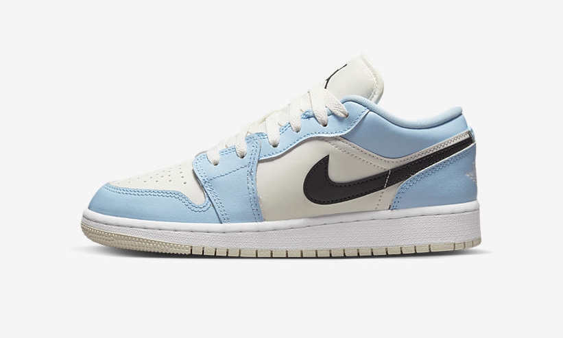 海外 10/25 発売！ナイキ GS エア ジョーダン 1 ロー “アイスブルー” (NIKE GS AIR JORDAN 1 LOW “Ice Blue”) [554723-401]