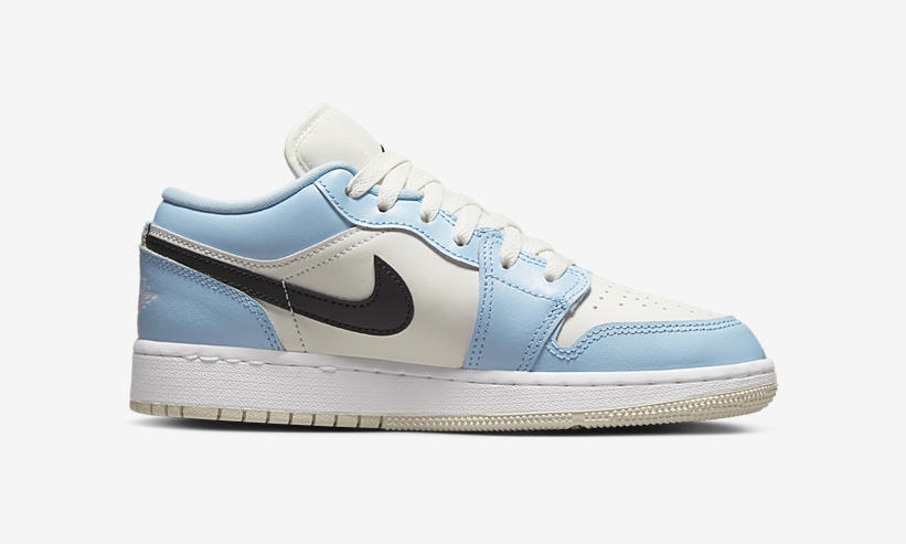 海外 10/25 発売！ナイキ GS エア ジョーダン 1 ロー “アイスブルー” (NIKE GS AIR JORDAN 1 LOW “Ice Blue”) [554723-401]