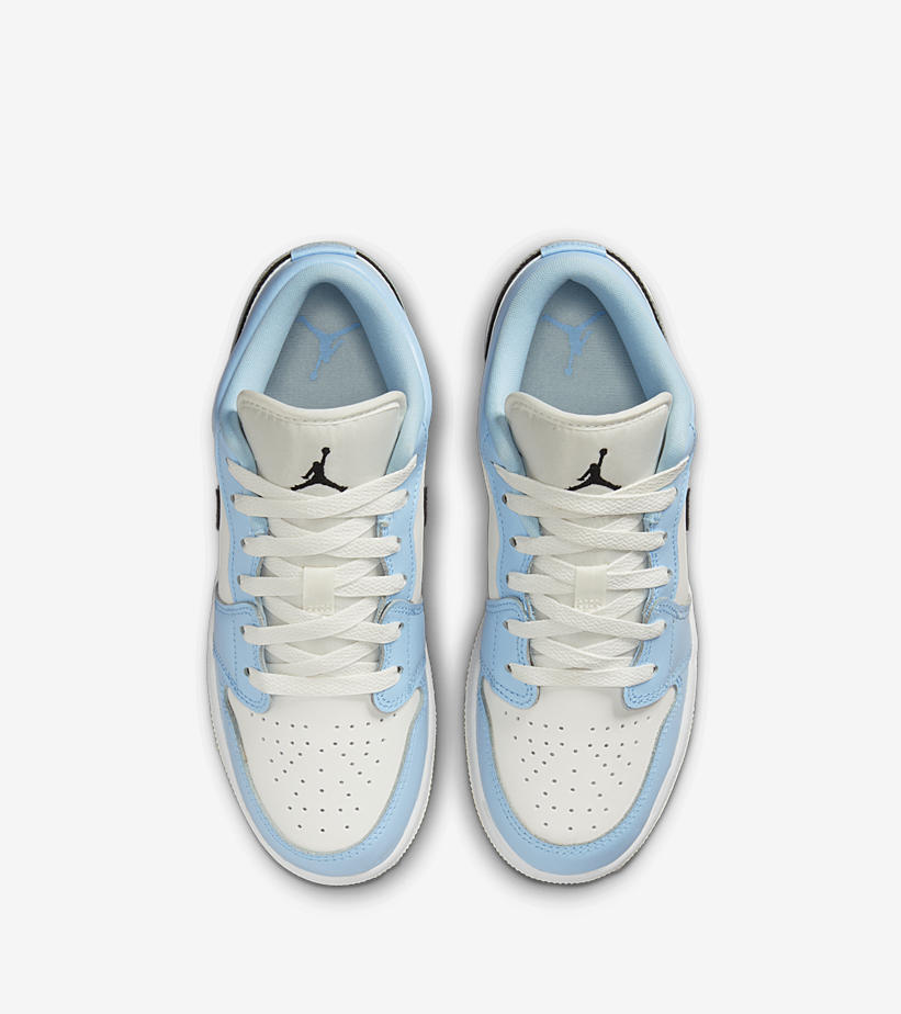 海外 10/25 発売！ナイキ GS エア ジョーダン 1 ロー “アイスブルー” (NIKE GS AIR JORDAN 1 LOW “Ice Blue”) [554723-401]