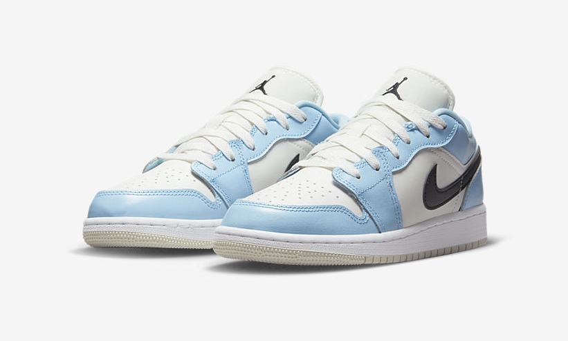 海外 10/25 発売！ナイキ GS エア ジョーダン 1 ロー “アイスブルー” (NIKE GS AIR JORDAN 1 LOW “Ice Blue”) [554723-401]