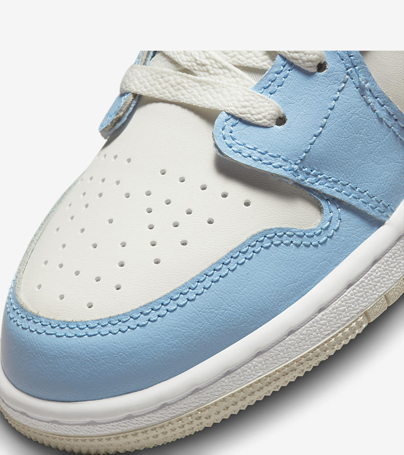 海外 10/25 発売！ナイキ GS エア ジョーダン 1 ロー “アイスブルー” (NIKE GS AIR JORDAN 1 LOW “Ice Blue”) [554723-401]