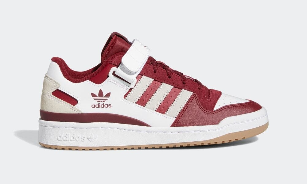 【国内 10/27 発売】adidas Originals FORUM LOW “College Burgundy/Grey One” (アディダス オリジナルス フォーラム ロー “カレッジバーガンディ/グレーワン”) [GX7068]