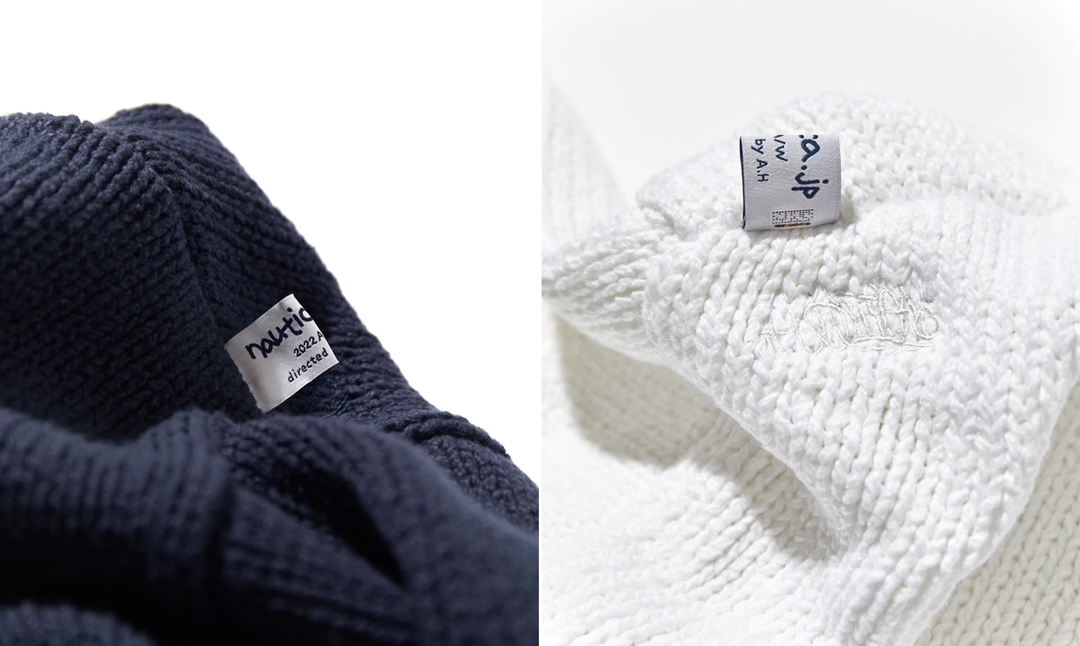 「NAUTICA/ノーティカ」から3本の太番手の糸を高密度に編みて立てたコットンセーター “Cotton Sweater 2.0 TOO HEAVY”が発売