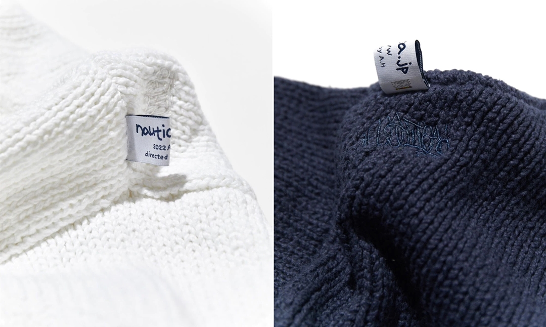 「NAUTICA/ノーティカ」から3本の太番手の糸を高密度に編みて立てたコットンセーター “Cotton Sweater 2.0 TOO HEAVY”が発売