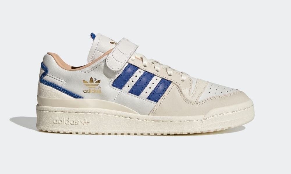 【発売予定】adidas Originals FORUM LOW 84 “White/Blue/Gold” (アディダス オリジナルス フォーラム ロー 84 “ホワイト/ブルー/ゴールドメタリック”) [GZ1893]