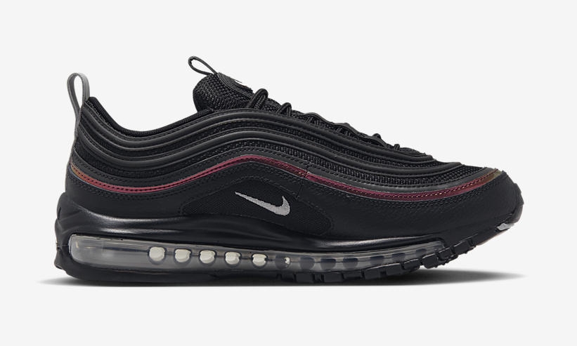 2022年 発売予定！ナイキ エア マックス 97 “ブラック/ウルフグレー/ピカンテレッド” (NIKE AIR MAX 97 “Black/Wolf Grey/Picante Red”) [FD0655-001]