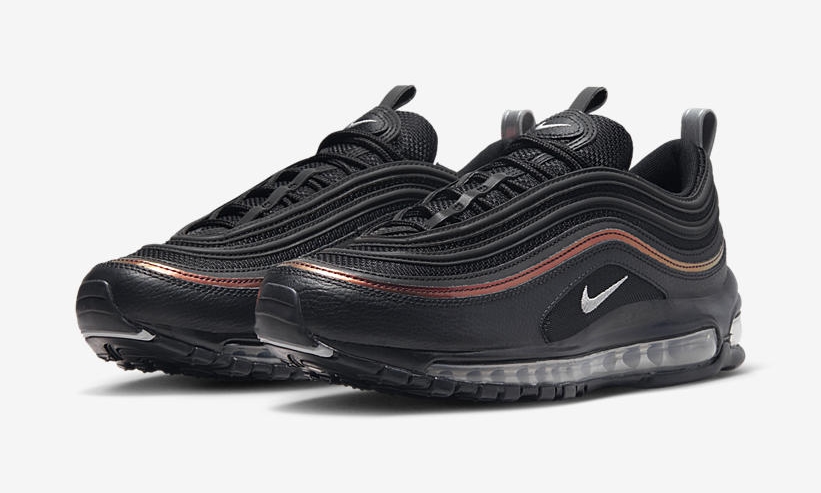 2022年 発売予定！ナイキ エア マックス 97 “ブラック/ウルフグレー/ピカンテレッド” (NIKE AIR MAX 97 “Black/Wolf Grey/Picante Red”) [FD0655-001]