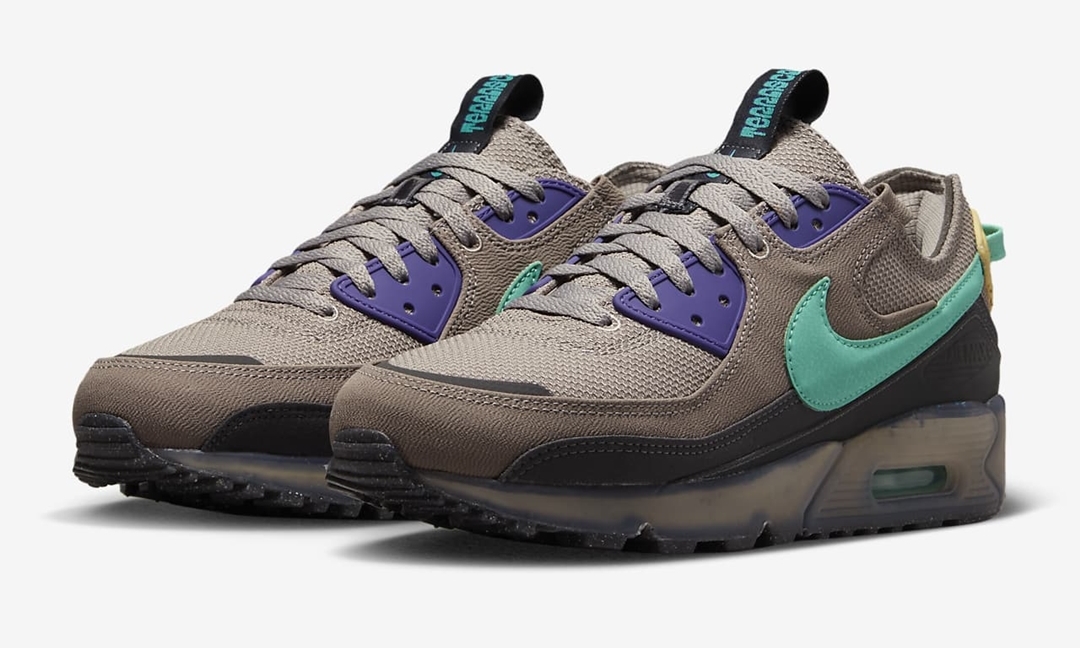 ナイキ エア マックス 90 テラスケープ “ムーンフォスル/コートパープル” (NIKE AIR MAX 90 TERRASCAPE “Moon Fossil/Court Purple”) [DQ3987-001]