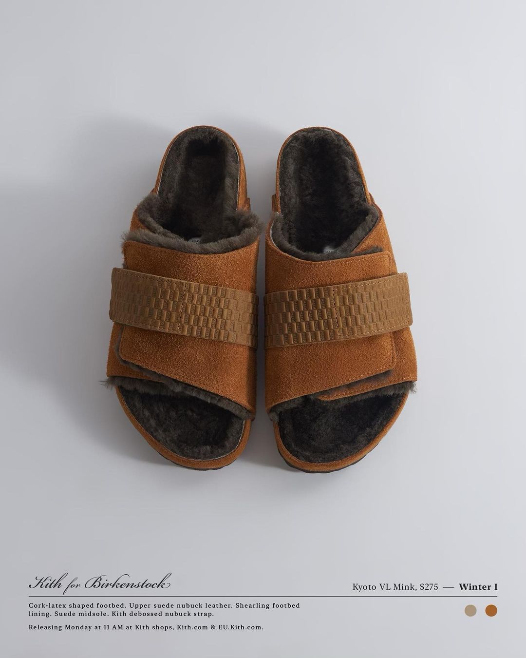 【Kith Winter for Birkenstock】KITH MONDAY PROGRAM 2022年 10/24 発売 (キス ビルケンシュトック)